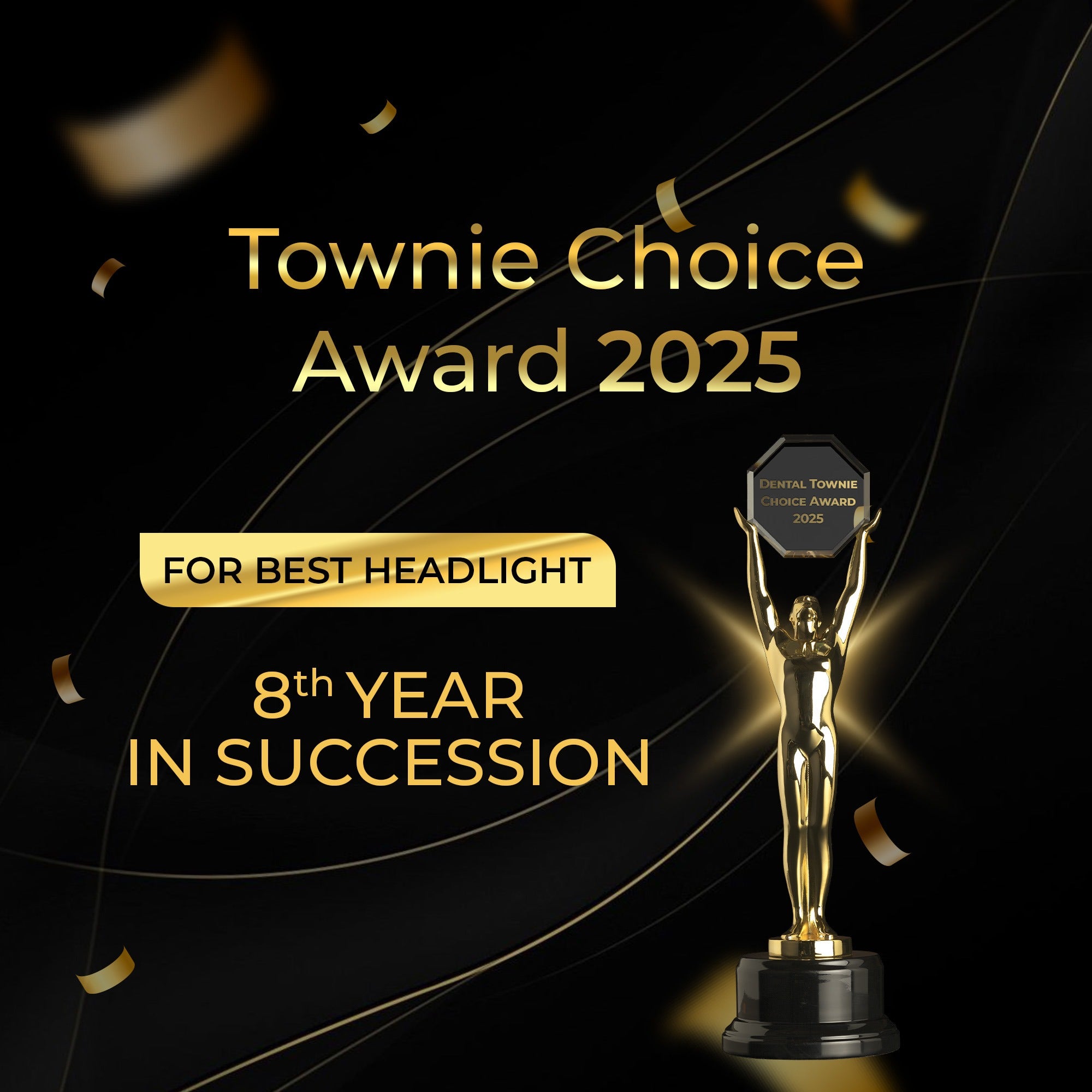 LumaDent Wins the 2025 DentalTownieChoice Award for Best Headlight – 8th Consecutive Year!