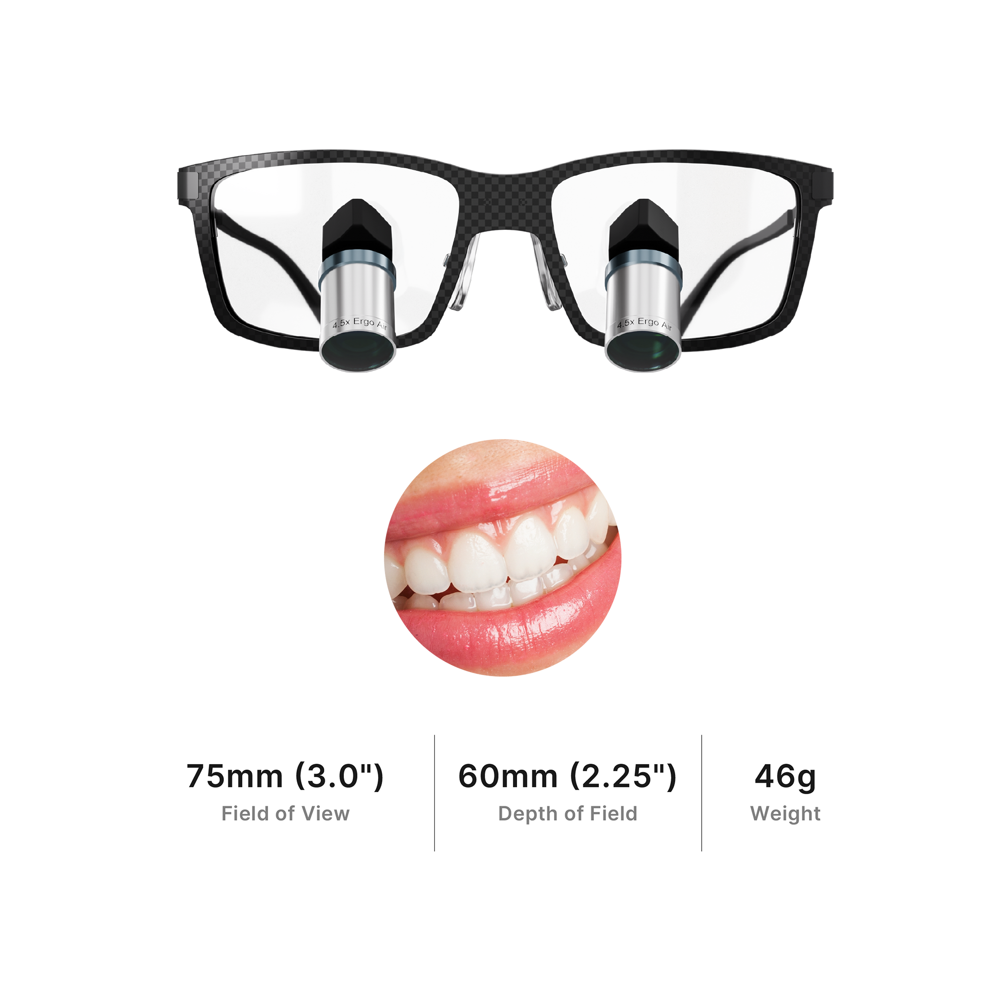 Ergo Air TTL Loupes - 3rd Gen - Student Offer