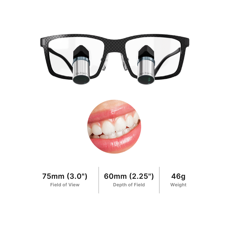 Ergo Air TTL Loupes - 3rd Gen - Student Offer