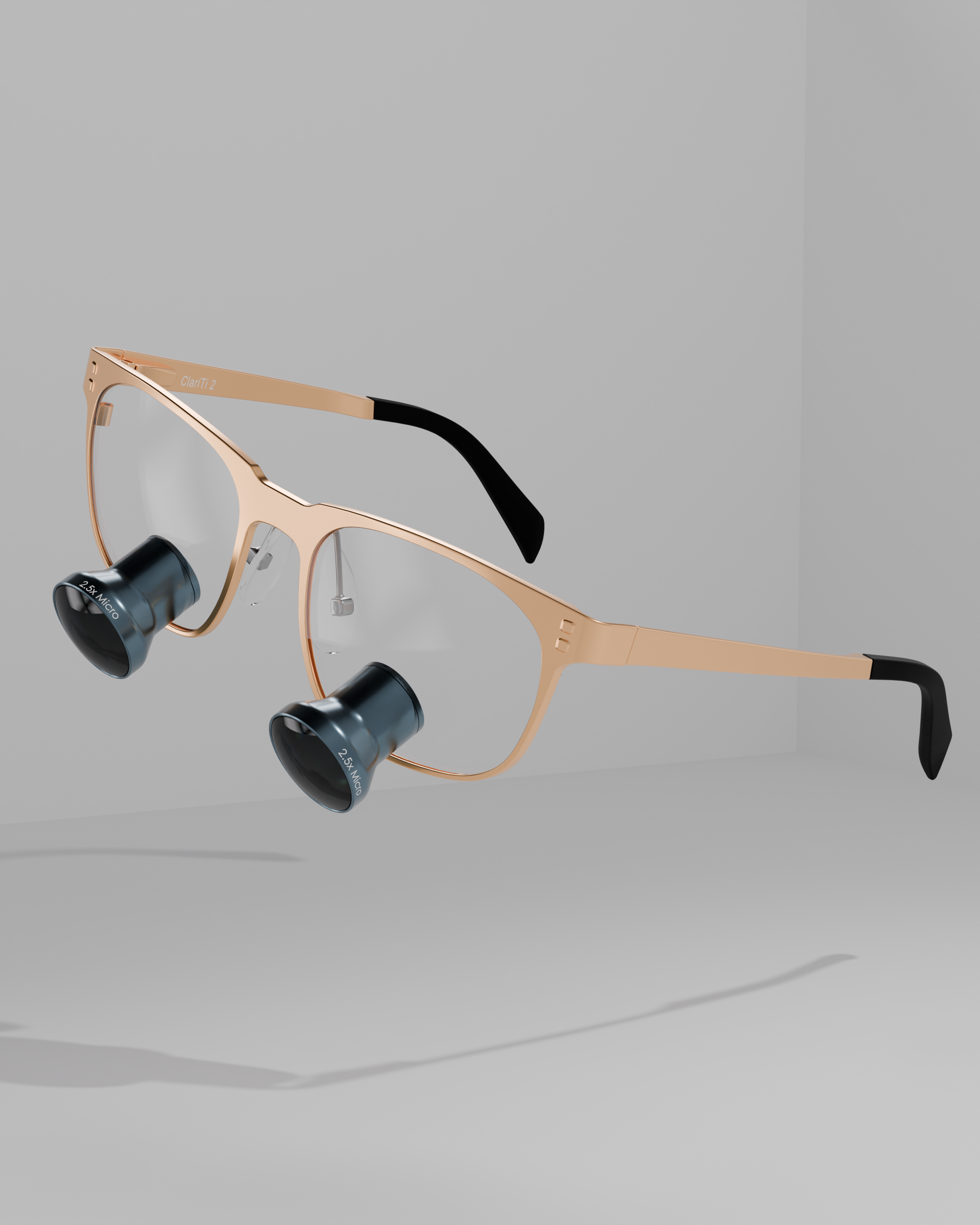 Image of Galilean loupes; 2.5x light and compact.
