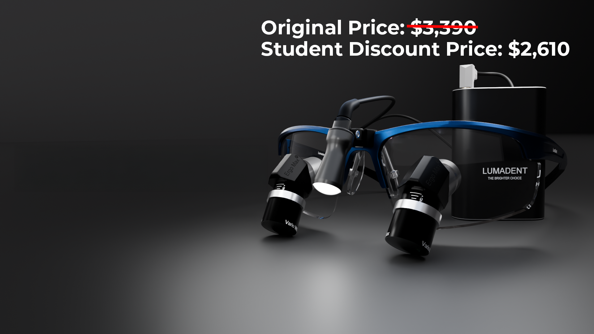 5.0x Ergo Max Ti & ProLUX Headlight Package (Best Value Version)