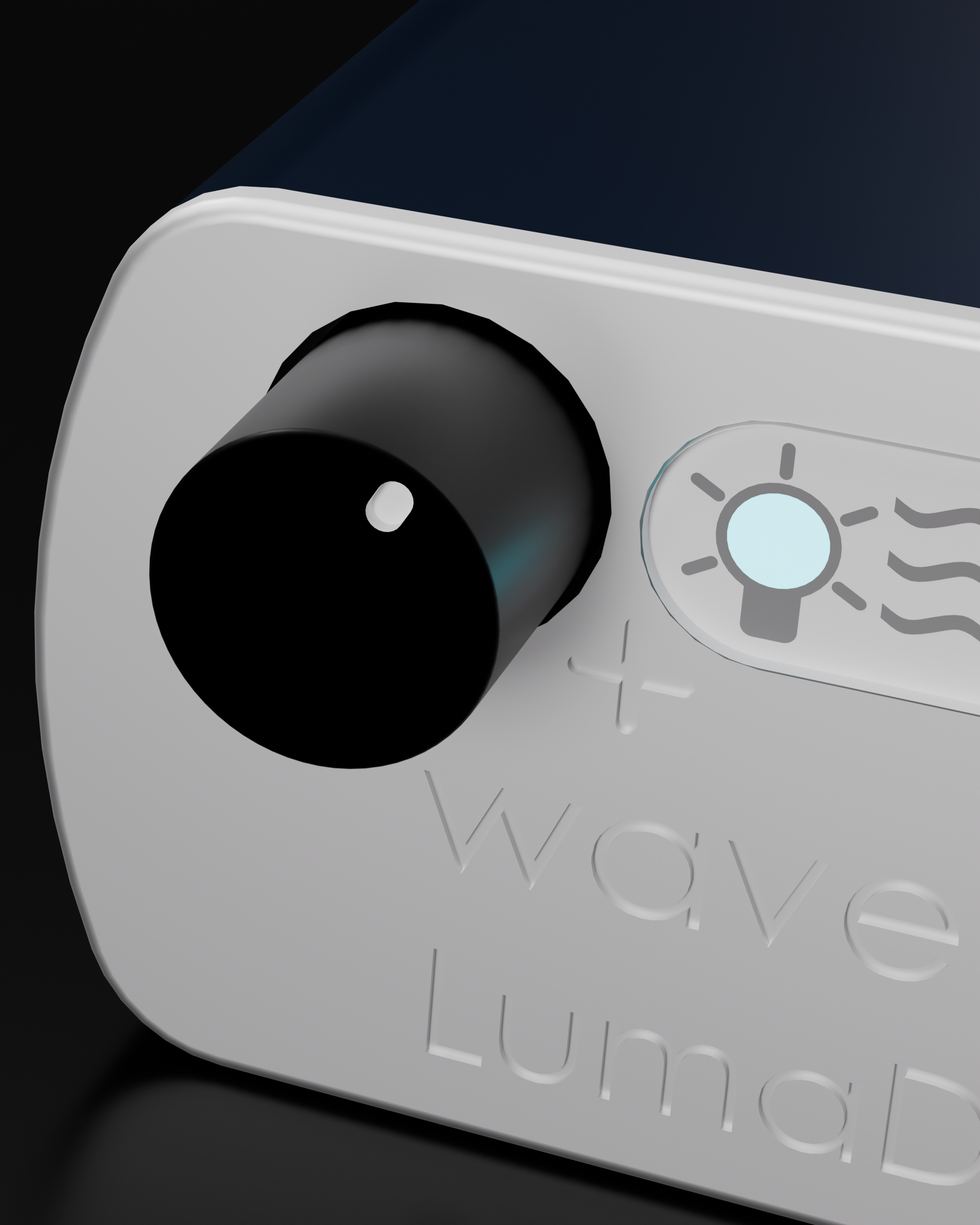 Wavelux battery' adjustable brightness; LumaDent