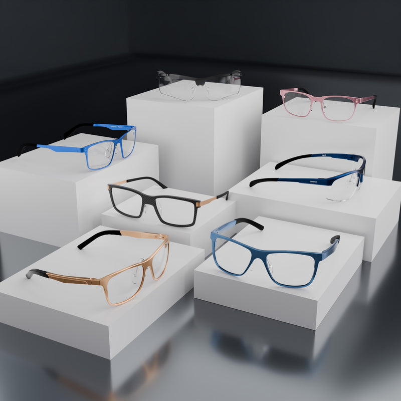 Eyewear with Rx + Mount
