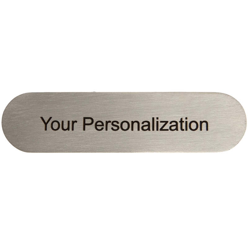 Personalized Name Plate - Stainless Steel